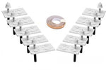 DCC Concepts DML-RCTL OO Gauge Pullman Working Table Lamp Set with Place Settings