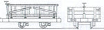Dundas Models DM32 OO-9 Gauge Hudson 4 Whl Wood Bodied Drop Side Open Wagon Kit