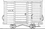 Dundas Models DM50 OO-9 Gauge Welsh Highland Rly Goods Brake Van Kit