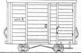 Dundas Models DM50 OO-9 Gauge Welsh Highland Rly Goods Brake Van Kit