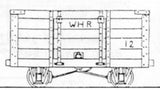 Dundas Models DM51 OO-9 Gauge Welsh Highland Rly 4 Ton Mineral Wagon Kit