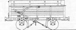 Dundas Models DM55 OO-9 Gauge Ffestiniog Rly Granite Wagon Kit