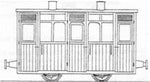 Dundas Models DM63 OO-9 Gauge Ffestiniog Planked 4 Wheel 1st/2nd Coach Kit