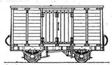 Dundas Models DM70 OO-9 Gauge Tralee & Dingle Railway Covered Goods Van (9mm Gauge) Kit