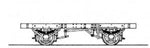 Dundas Models DM73 OO-9 Gauge Tralee & Dingle Railway 4-Wheel Chassis Kit