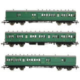 EFE Rail E86013 OO Gauge LSWR Cross Country 3-Coach Pack SR Malachite Green