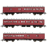 EFE Rail E86014 OO Gauge LSWR Cross Country 3-Coach Pack BR Crimson