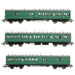 EFE Rail E86015 OO Gauge LSWR Cross Country 3-Coach Pack BR (SR) Green