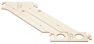 Faller 161943 HO/OO Gauge Car System Laser Street Car Park Extension