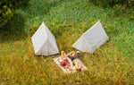 Faller 180987 HO/OO Gauge Tents (4) Kit