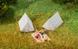 Faller 180987 HO/OO Gauge Tents (4) Kit