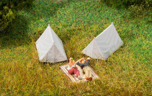Faller 180987 HO/OO Gauge Tents (4) Kit