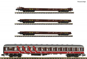 Fleischmann 881914 N Gauge OBB Rollende Landstrasse Set (4) V