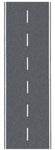 Gaugemaster GM370 OO Gauge Self Adhesive Tarmac Road (1m x 80mm)