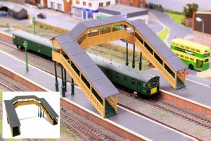 Gaugemaster GM403 OO Gauge Fordhampton Footbridge Plastic Kit