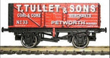 Gaugemaster GM4410204 OO Gauge 7 Plank Wagon Tullet & Sons (Weathered)