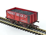 Gaugemaster GM4410208 OO Gauge 7 Plank Wagon Sussex Brick Co (Weathered)