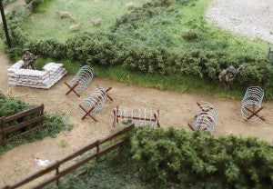 Gaugemaster GM441 OO Gauge Fordhampton Military Barbed Wire Kit