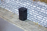 Gaugemaster GM464 OO Gauge Litter Bins 3pcs (Pre-Built)