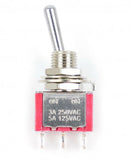 Gaugemaster GM508 SPDT Miniature Toggle Switch