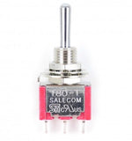 Gaugemaster GM510 SPST Miniature Toggle Switch (On-Off-On)