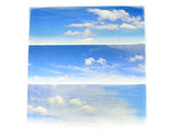Gaugemaster GM705 OO Gauge Cloudy Sky Large Photo Backscene (2744mmx304mm)