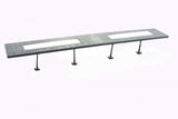 Gaugemaster GMKD11 N Gauge Flat Platform Canopy Plastic Kit