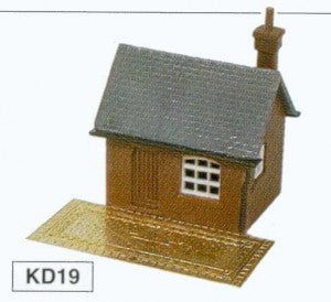 Gaugemaster GMKD19 N Gauge Weighbridge and Office Plastic Kit