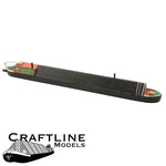 Craftline HD70 OO/HO Gauge 70ft Horse-Drawn Covered Narrow Boat Balsa Kit