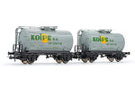 Electrotren HE6029 HO Gauge RENFE Koipe 2 Axle Tank Wagon Set (2) IV