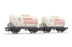 Electrotren HE6030 HO Gauge RENFE Savin SA 2 Axle Tank Wagon Set (2) IV