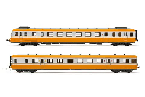 Jouef HJ2387 HO Gauge SNCF X2700 Orange/Silver 2 Car DMU IV