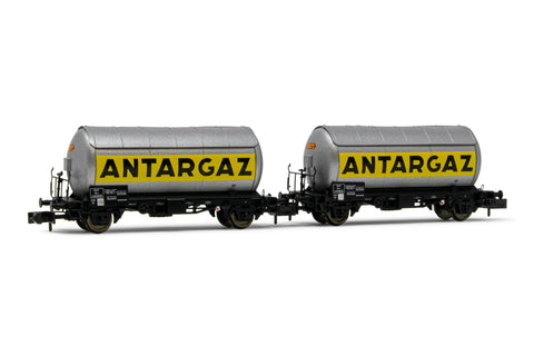 Arnold HN6478 N Gauge SNCF Antargaz Gas Tank Wagon Set (2) III
