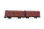 Arnold HN6518 N Gauge RENFE Vagon Aislantes J2 Wagon Set (2) IV