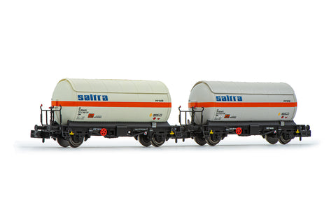 Arnold HN6524 N Gauge RENFE Saltra 2 Axle Gas Tank Wagon Set (2) IV