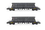 Arnold HN6548 N Gauge SNCF Faoos SGW 4 Axle Coal Hopper Set (2) IV