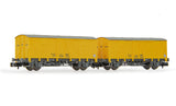 Arnold HN6554 N Gauge RENFE J-300.000 Yellow Wagon Set (2) III