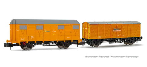 Arnold HN6555 N Gauge RENFE J-300.000 Orange Rescue Train Wagon Set (2) IV