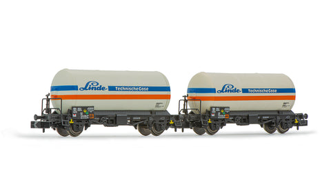 Arnold HN6603 N Gauge DB Linde 2 Axle Gas Tank Wagon IV