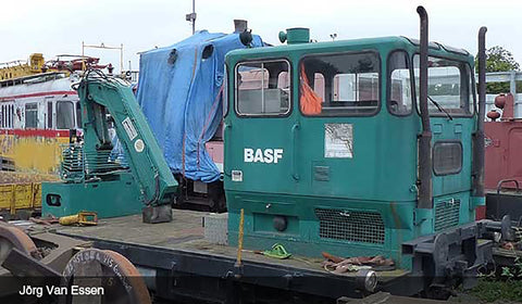 Rivarossi HR2913S HO Gauge DB KLV 53 BASF Diesel Track Vehicle V (DCC-Sound)