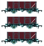 Accurascale 1094-MDVE OO Gauge BR 21T COAL21VB/MDV - Bauxite TOPS- Pack E