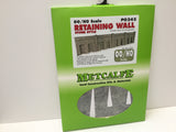 Metcalfe PO245 OO/HO Gauge Retaining Wall - Stone Card Kit