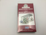 Wills SS23 OO Gauge Bicycle Shed with Bicycles Kit
