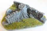 Javis JCORN2RES OO Gauge Dry Stone Wall Corner Terrain