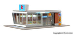Kibri 39008 HO/OO Gauge Modern Kiosk Including LED Lighting Kit