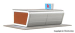 Kibri 39008 HO/OO Gauge Modern Kiosk Including LED Lighting Kit
