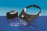 Modelcraft LC1764 Versatile Headband Magnifying Glass with 4 Lenses - LED
