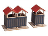 Noch 14261 HO/OO Gauge Pool/Beach Changing Rooms Laser Cut Minis Kit