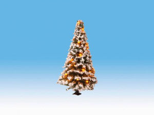 Noch 22120 HO/OO Gauge Christmas Illuminated Tree With 20 LEDs 8cm