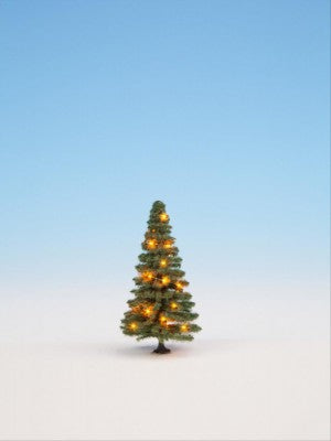 Noch 22121 HO/OO Gauge Christmas Illuminated Tree With 20 LEDs 8cm